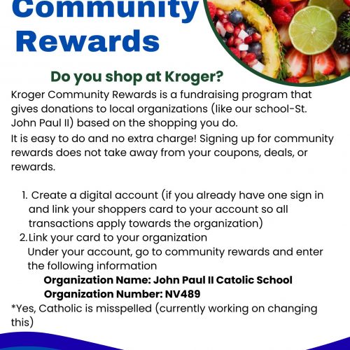 Kroger Community Rewards