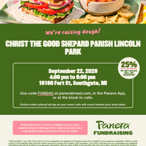 Panera Fundraiser